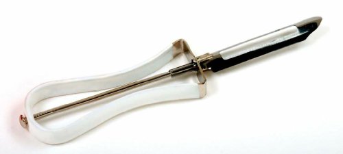 Norpro White Peeler PVC Handle, Pack of 1