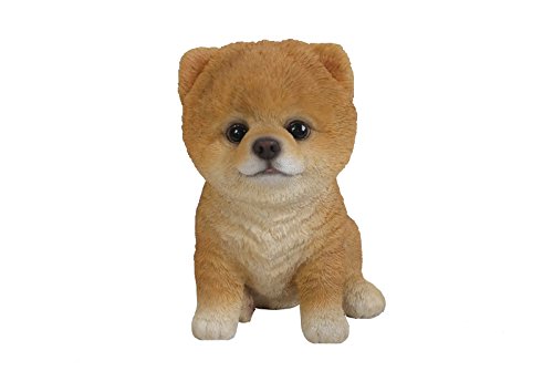 Hi Line Gift Ltd Sitting Pomeranian Puppy, 6"