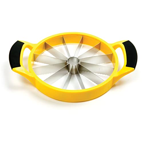 Norpro Grip, EZ Melon Cutter, Yellow