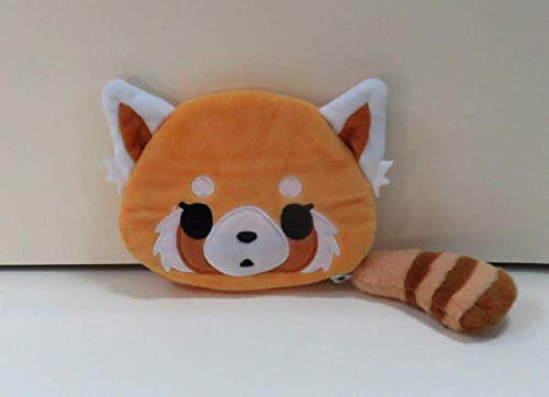 GUND Aggretsuko Face Pouch Keychain