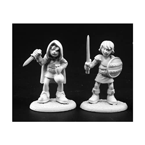 Reaper Miniatures Adventuring Kids No 2 Miniature 25mm Heroic Scale Dark Heaven Legends Miniatures