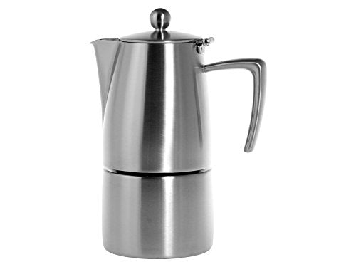 Gary Valenti Ilsa Coffee Maker "Slancio" for Induction - Inox 18/10 4-cup