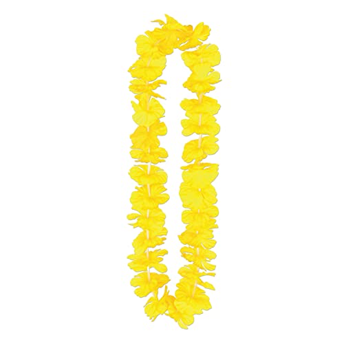 Beistle Silk 'N Petals Party Lei (yellow) Party Accessory  (1 count)