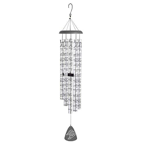 Carson 60340 Wind Chime-Sonnet-Angels Arms, 5.5-inch 1.75-Diameter