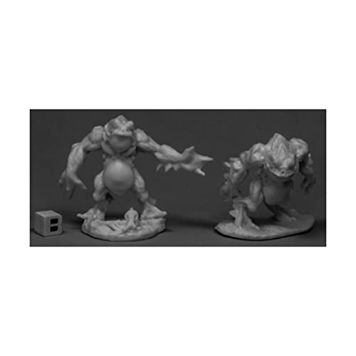 Reaper Miniatures Deep Ones Warriors (2)¬¨‚Ä†77519 Bones Unpainted RPG D&D Figure