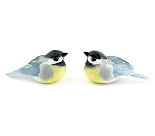 Midwest Design Touch of Nature 20463Touch of Nature 1.5" Mini Great Titmouse Birds, 2pc