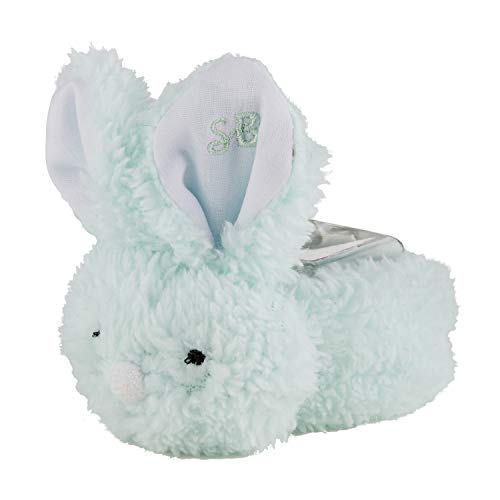 Creative Brands Stephan Baby Boo-Bunnie Comfort Toy & Boo Cube, Blue Plush
