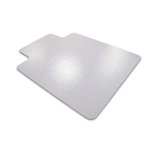 Floortex Computex Anti-Static PVC Chair Mat for Carpets to 3/8" Thick, 48"x36", Rectangular w/ Lip,Clear (FR319226LV)
