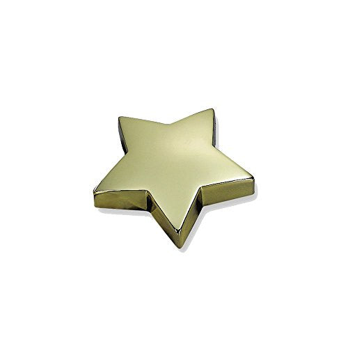 Star Paperweight in Gold Finish
