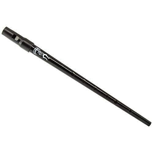 Hall Crystal Flutes Clarke Pennywhistle Sweetone C-tuning black