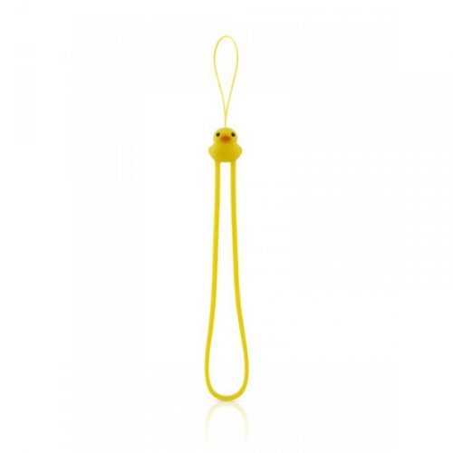 Bone Collection Duck Strap, Silicone, Yellow