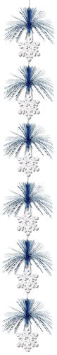 Beistle Snowflake Firework Stringer Party Accessory (1 count) (1/Pkg)