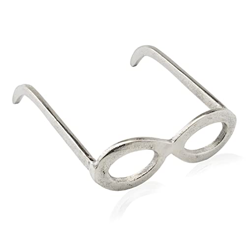 Modern Day Accents Jackie O-val Object, Silver
