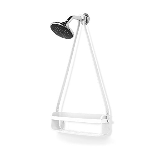 Umbra Flex Single Shower Caddy, White