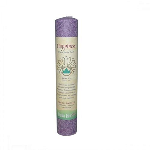 Aloha Bay Chakra Energy Candle, 8-Inch, Sahasrara, 1 EA