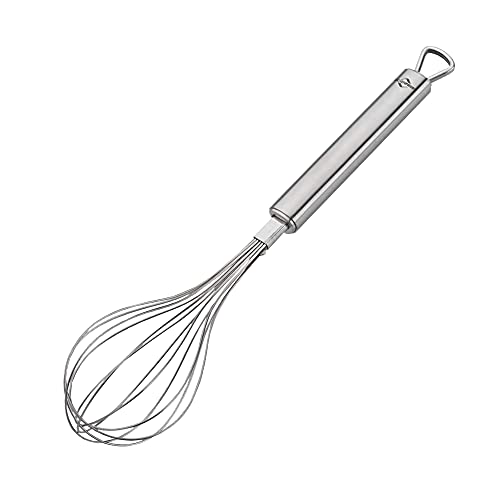 Frieling Stainless Steel Parma Balloon Whisk, Hand Whisk for Eggs, Batter, and Dough, Metal Whisk for Kitchen Use, 12 Inches