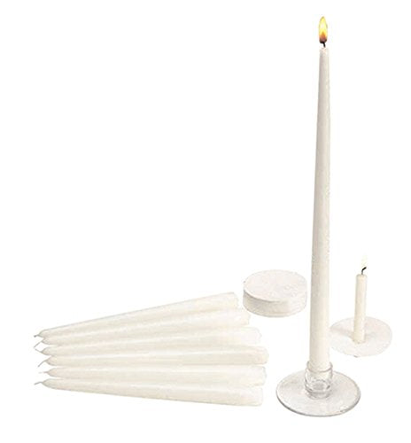 Creative Brands Candlelight Service Kit with Congregational, Pastor, and Usher Candles, Box of 240