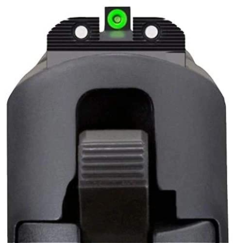 RSR Group Sig Sauer (SOX10001) X-Ray Enhanced Visibility Sight Square Notch Set, Green