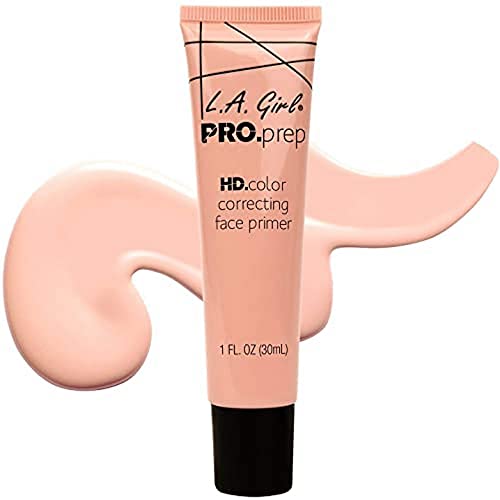 L.A. Girl Pro Prep Correcting Primer, Cool Pink, 1 Fluid Ounce