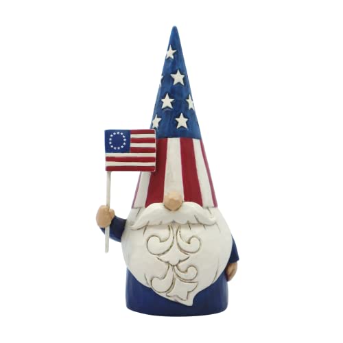 Enesco Jim Shore Heartwood Creek American Gnome Figurine