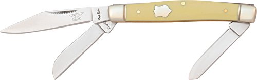 Blue Ridge Knives Rough Ryder Stockman Yellow Synthetic