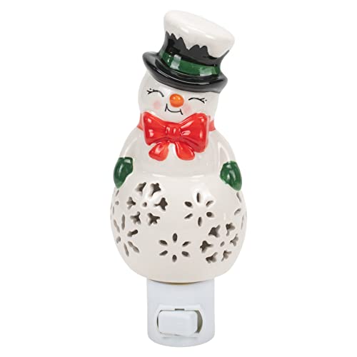 Ganz MX179978 Snowman Night-Light, 6 Inches Height, Multicolor