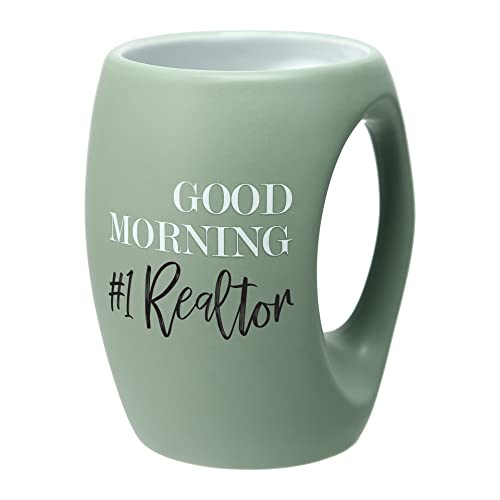 Pavilion Gift Company - Good Morning #1 Realtor 16 ounce Large Coffee Cup - Funny Coffee Mug, Sarcastic Coffee Mugs, Funny Mugs, Funny Mugs for Realtor