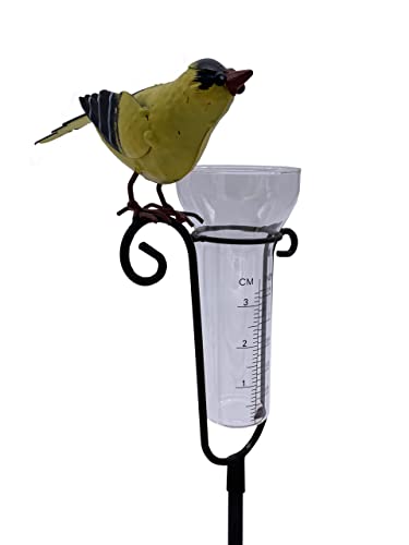 Esschert Design ZYCT121 Finch Rain Gauge with Stake