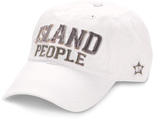 We People Island Pavilion White Adjustable Snap Back Baseball Cap Hat