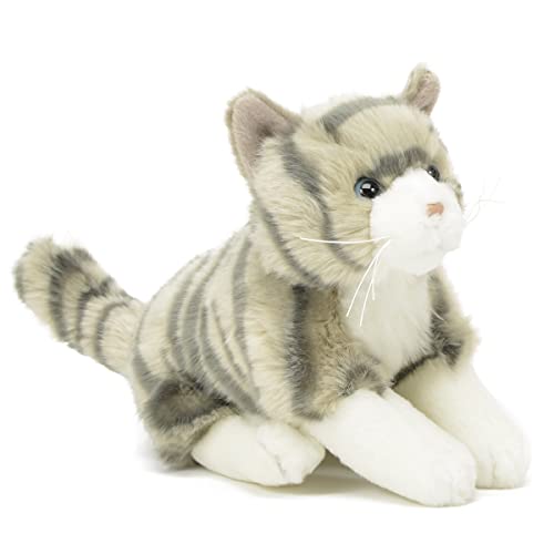 Unipak 5511SCS Grey Meow Cat Plush, 9-inch Length