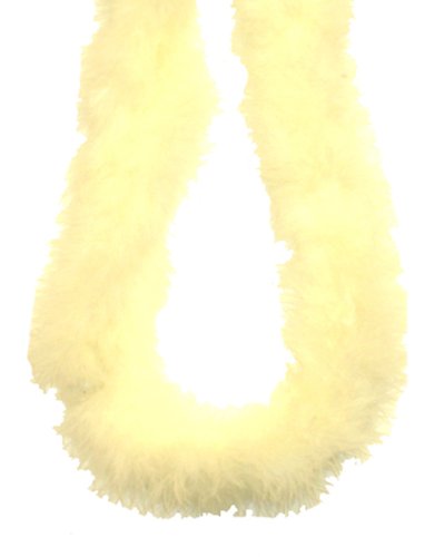 Midwest Design Touch of Nature 38001 Fluffy Boa, Eggshell