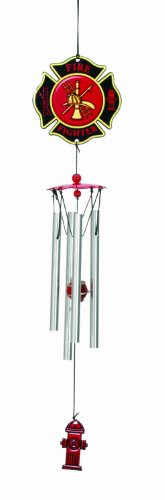 Spoontiques Firefighter Wind Chime