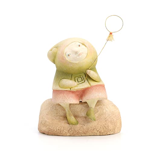Unicorn Studio 6.13 Inch It Lifts Me Up The Balloon Decorative Figurine, Pastel Color