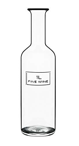 Luigi Bormioli Rocco Optima 34 oz Fine Wine Bottle (1 Piece), Clear