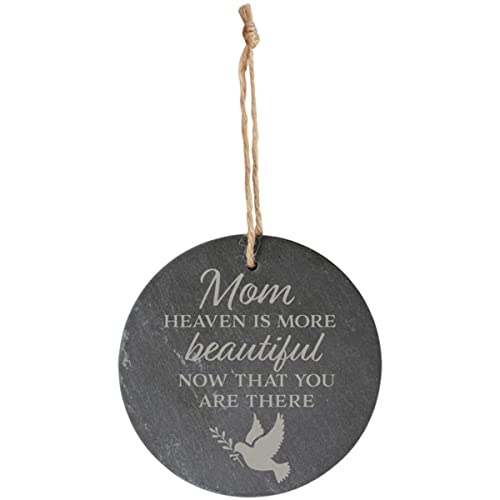 Carson Home 24512 Mom Comfort Slate Ornament, 4-inch Diameter