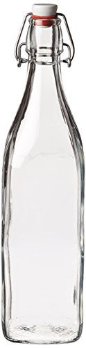 Bormioli Rocco Square Swing Bottle 33.75 Ounce