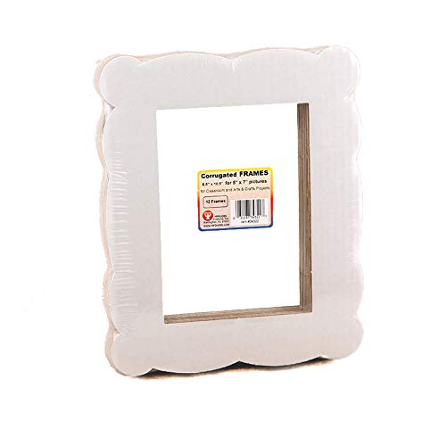 HyGloss Corrugated Fancy Frames - 12 Small Frames