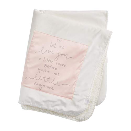 Mud Pie Sherpa Blanket,‎90"L x 108"W,‎Love You