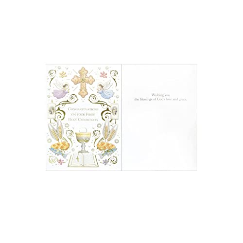 Design Design 100-61731 Religious Communion Icons Communion Greeting Card