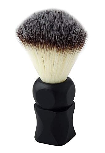 Pearl Shaving Brush with cruelty free Imitation badger brush| Classic & Traditional Shaving Brush | Environment Friendly | Elegant wet shaving product SBB-16 SY (MATT BLACK)