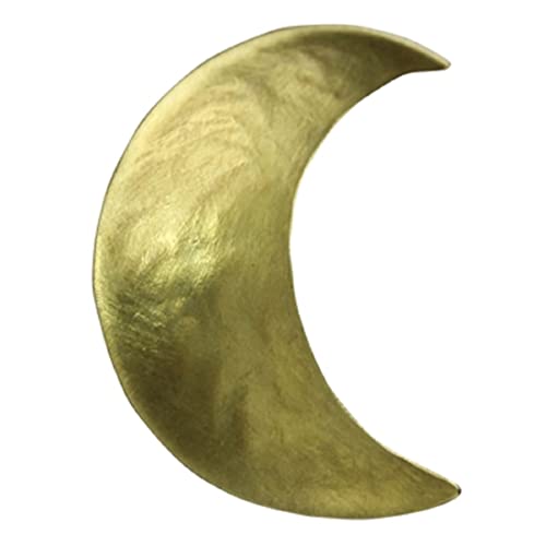 HomArt AREOhome Gia Moon Brooch, Brass