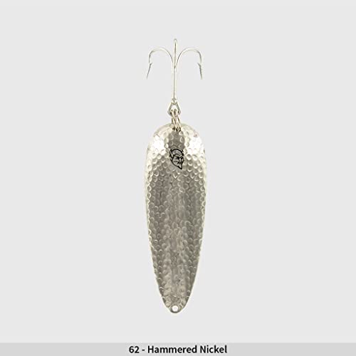 Dardevle 762 Huskie Junior - Hammered Nickel 2 oz. - 4 1/2" x 2"