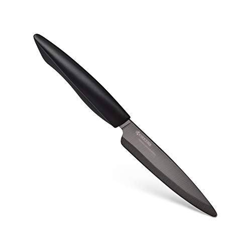 Kyocera Innovation Series 4.5" Ceramic Utility Knife, Black Blade