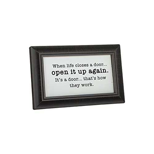Carson Home Message Bar Framed, 6-inch Length, Small (Open It Up)