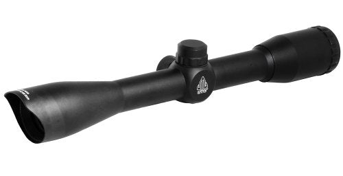 Leapers UTG 4X32 1" Hunter Scope, Mil-dot, Airgun Rings, Adj@35 Yds , Black