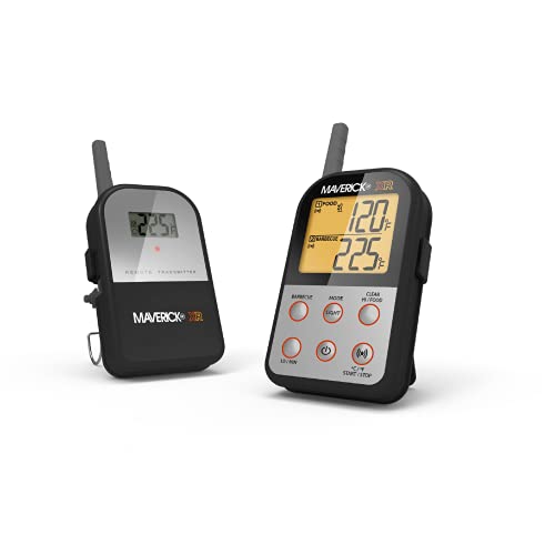 Maverick XR-30 Wireless Extended Range Digital Instant Read Cooking Kitchen Grilling Smoker BBQ Probe Meat Thermometer, Black