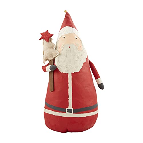 Mud Pie Large Santa Sitter, 13-inch