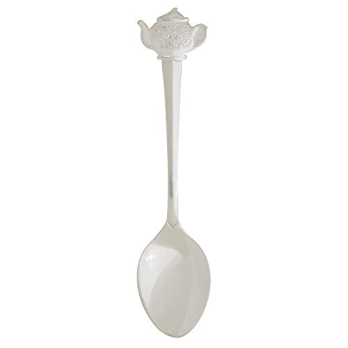 HIC Harold Import Co. 666S-HIC Rose Teapot Handle Design Stainless Steel Demi Teaspoon Home Decor Products