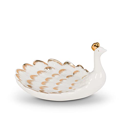 Abbott Collection  Home Fancy Peacock Soap Dish