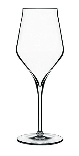 Luigi Bormioli Rocco Supermo 11.75 oz Chardonnay White Wine Glasses, 2 Count (Pack of 1), Clear